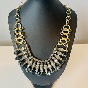 Beautiful chain and crystal necklace
